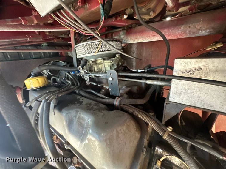 image for item EJ4398 1988 Ford  F800 pumper fire truck