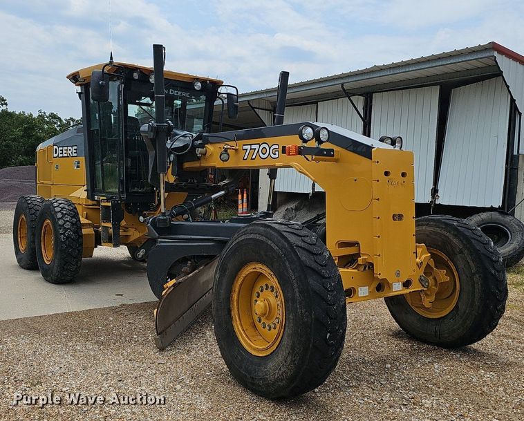 image for item EJ5743 2015 John Deere 770G motor grader