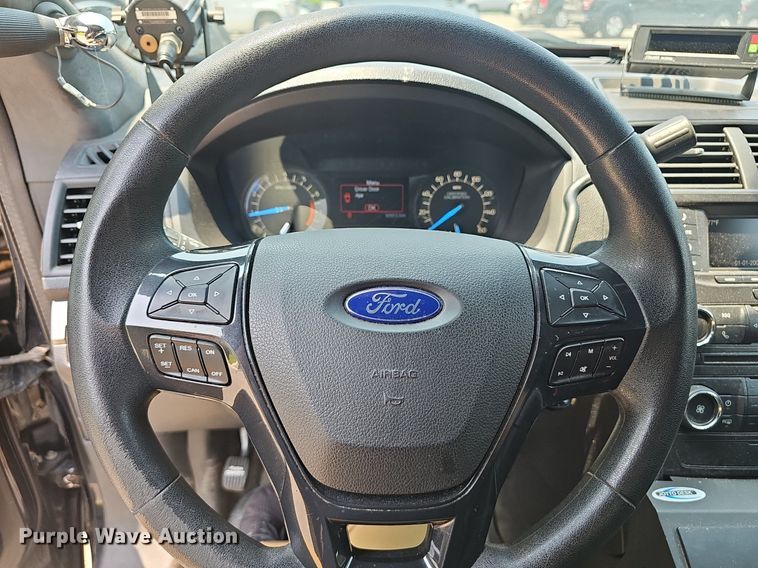 image for item EJ5745 2017 Ford Explorer Police Interceptor SUV