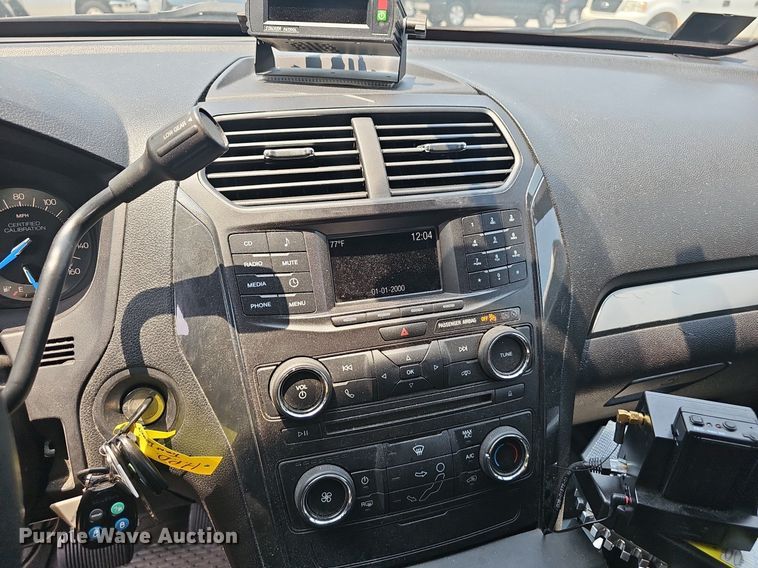 image for item EJ5745 2017 Ford Explorer Police Interceptor SUV