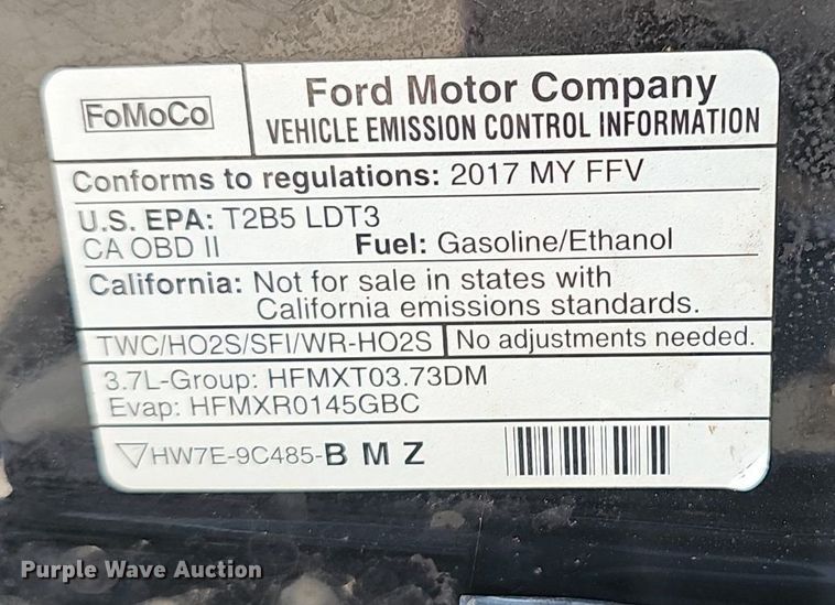 image for item EJ5745 2017 Ford Explorer Police Interceptor SUV