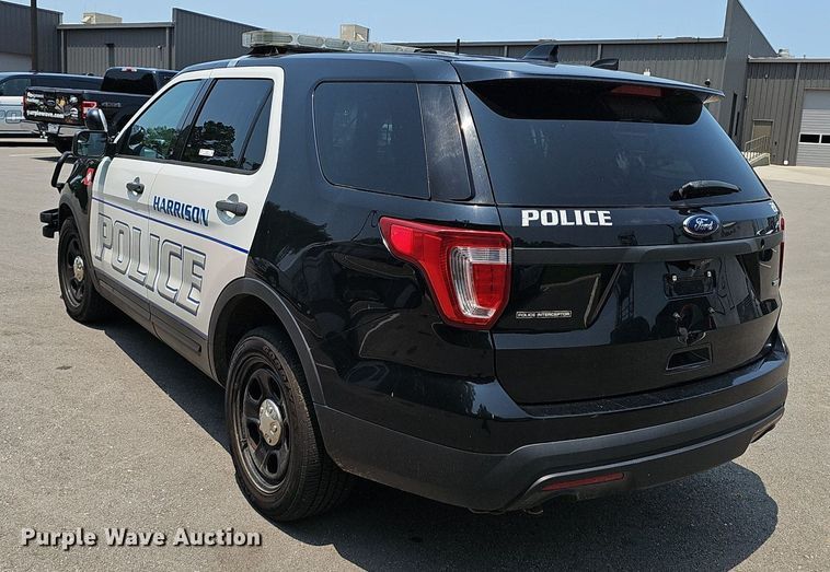 image for item EJ5747 2016 Ford Explorer Police Interceptor SUV