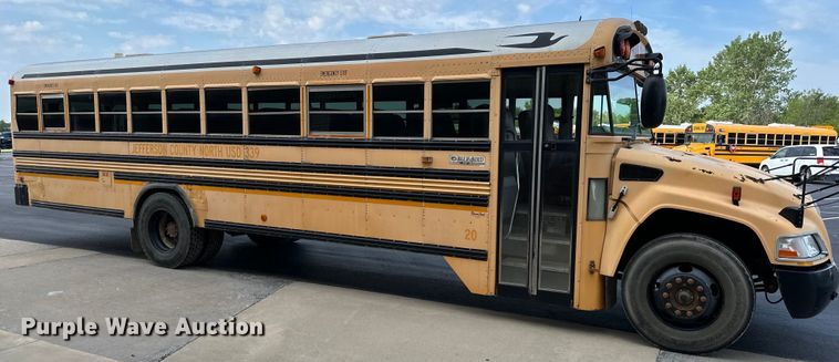 image for item EJ7076 2008 Bluebird  Vision school bus