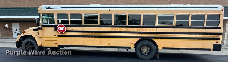 image for item EJ7077 2008 Bluebird  Vision school bus