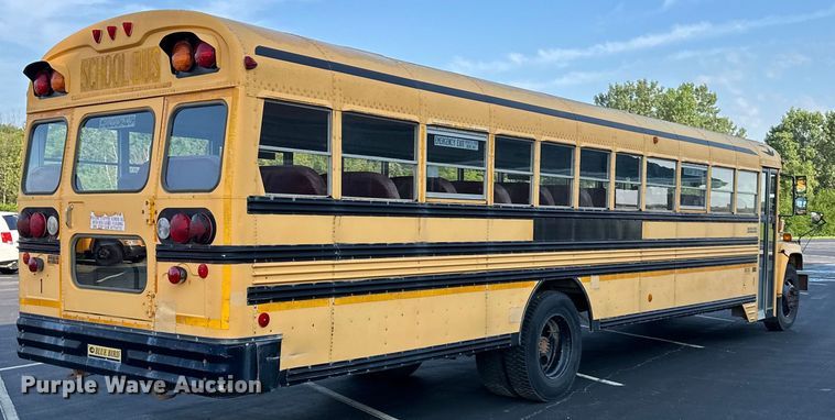 image for item EJ7080 2001 Bluebird  B7  school bus