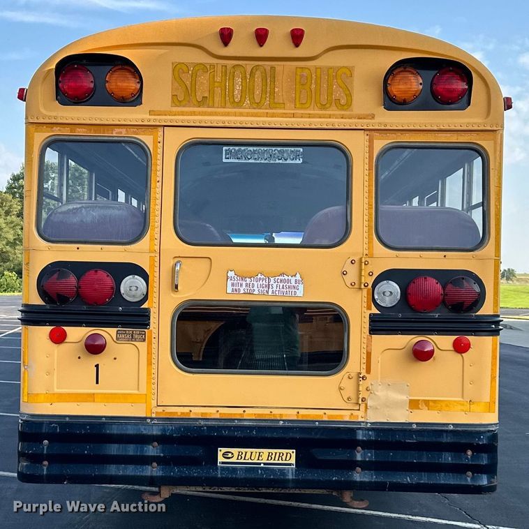 image for item EJ7080 2001 Bluebird  B7  school bus