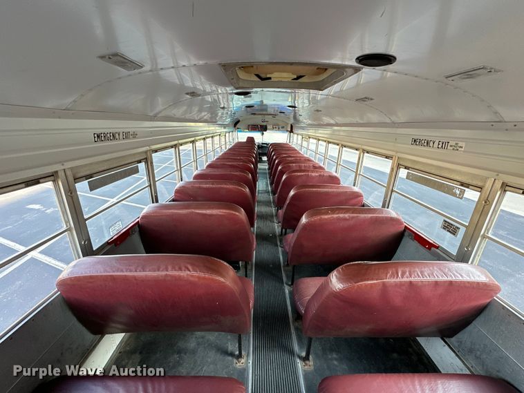 image for item EJ7080 2001 Bluebird  B7  school bus