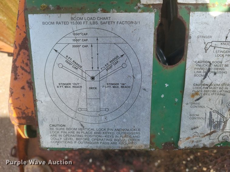 image for item EJ8009 Thiermann 1100F utility crane