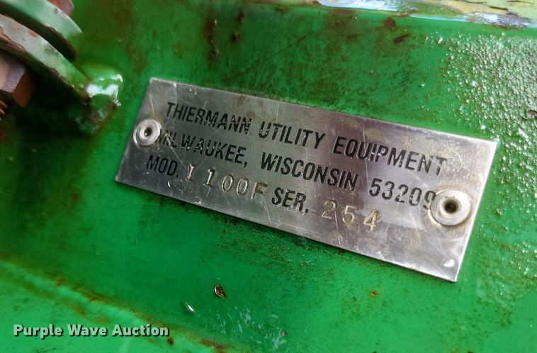 image for item EJ8009 Thiermann 1100F utility crane