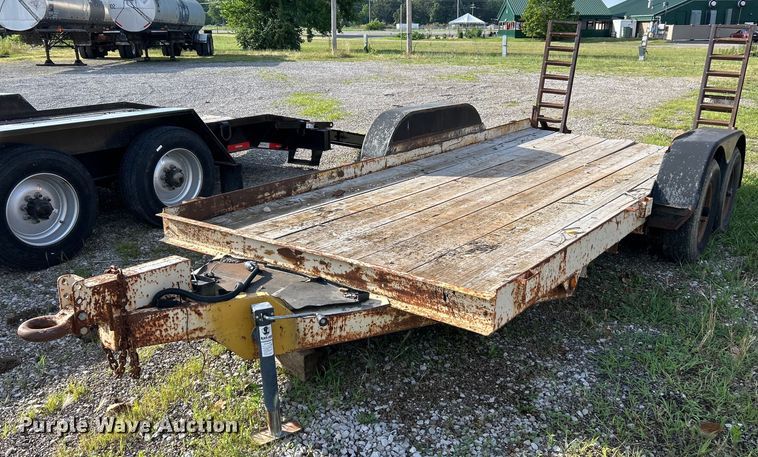 image for item EK4904 1997 Cronkhite 2300WA equipment trailer