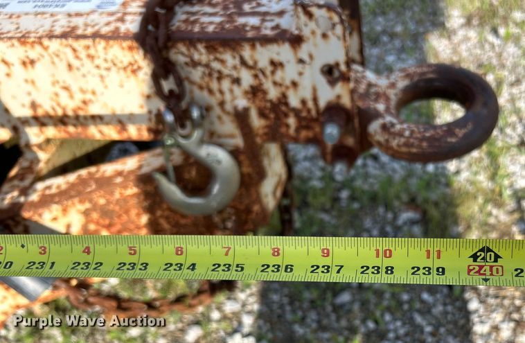 image for item EK4904 1997 Cronkhite 2300WA equipment trailer