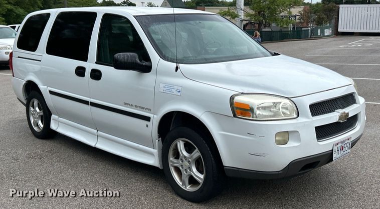 image for item EK4905 2006 Chevrolet  Uplander handicap accessible van
