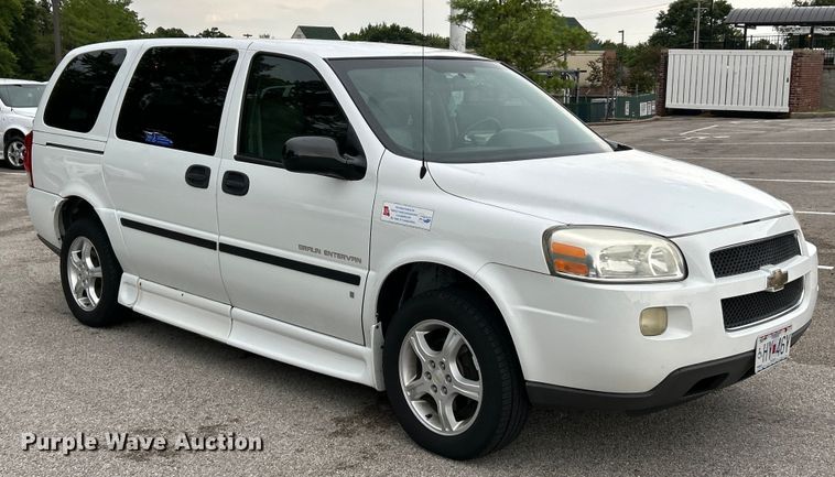 image for item EK4906 2006 Chevrolet  Uplander  handicap accessible van