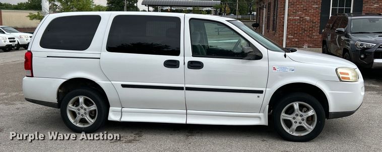 image for item EK4907 2008 Chevrolet  Uplander handicap accessible van