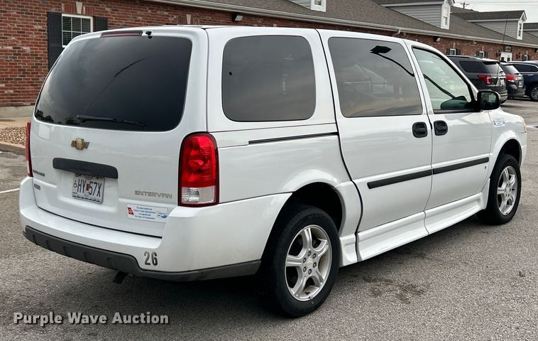image for item EK4907 2008 Chevrolet  Uplander handicap accessible van