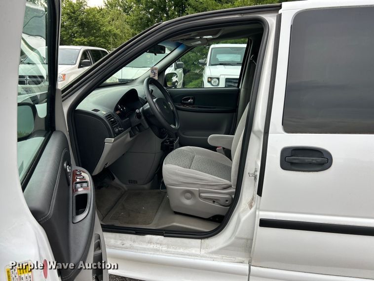 image for item EK4907 2008 Chevrolet  Uplander handicap accessible van