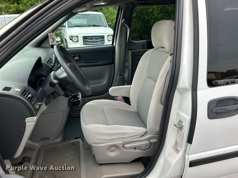 image for item EK4907 2008 Chevrolet  Uplander handicap accessible van