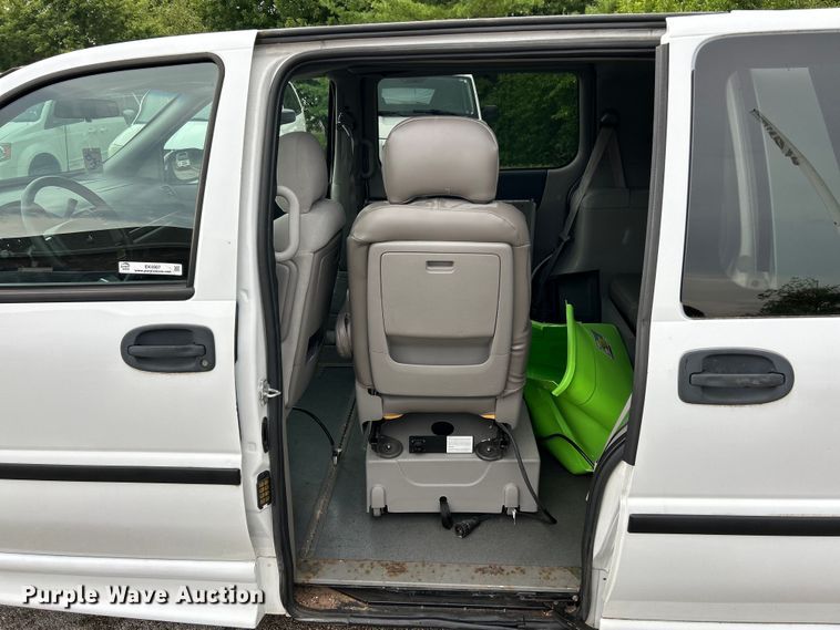 image for item EK4907 2008 Chevrolet  Uplander handicap accessible van