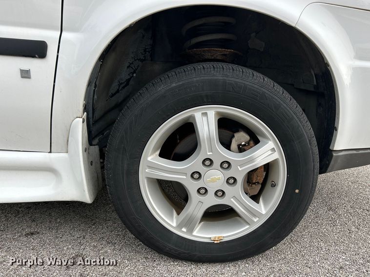 image for item EK4907 2008 Chevrolet  Uplander handicap accessible van