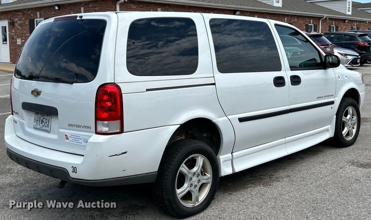 image for item EK4908 2008 Chevrolet  Uplander  handicap accessible van