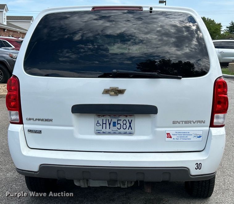 image for item EK4908 2008 Chevrolet  Uplander  handicap accessible van