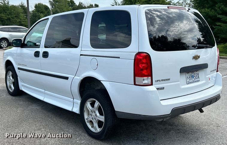 image for item EK4908 2008 Chevrolet  Uplander  handicap accessible van