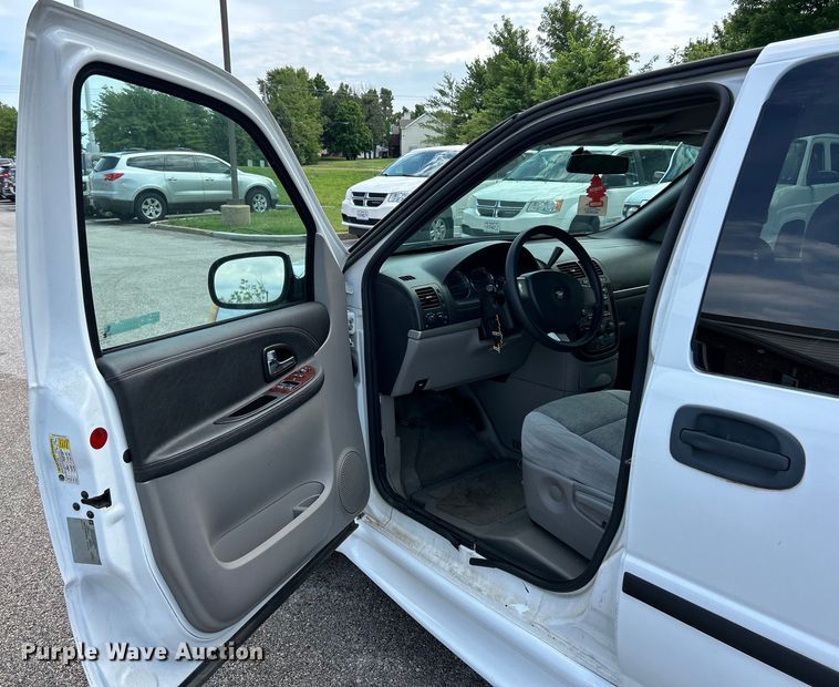 image for item EK4908 2008 Chevrolet  Uplander  handicap accessible van