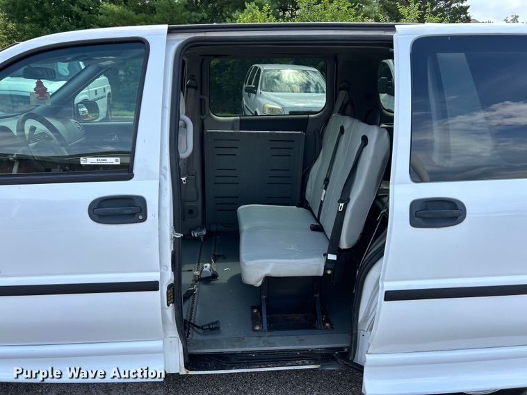 image for item EK4908 2008 Chevrolet  Uplander  handicap accessible van