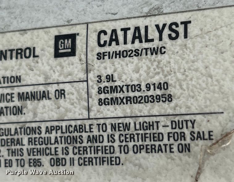 image for item EK4908 2008 Chevrolet  Uplander  handicap accessible van