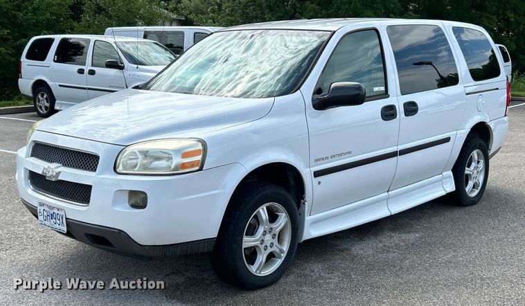 image for item EK4909 2008 Chevrolet  Uplander handicap accessible van