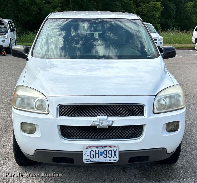 image for item EK4909 2008 Chevrolet  Uplander handicap accessible van