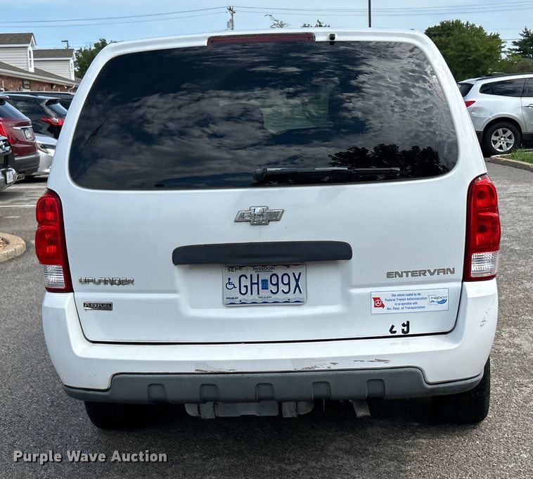 image for item EK4909 2008 Chevrolet  Uplander handicap accessible van