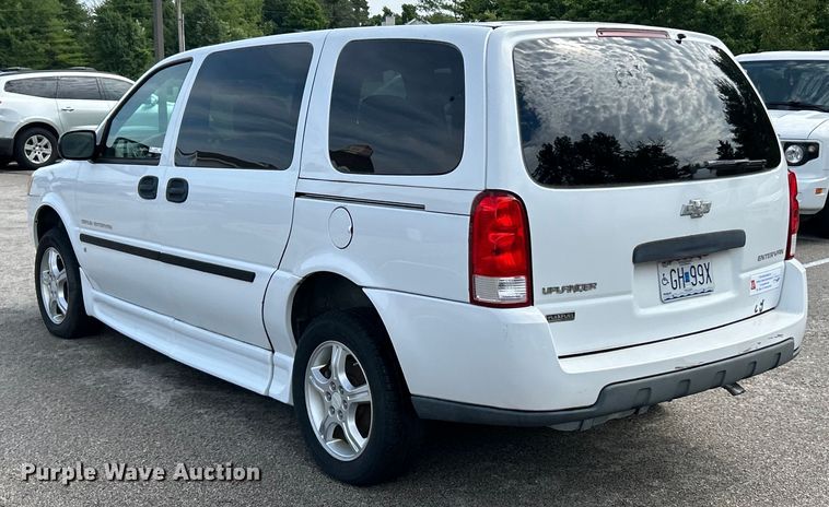 image for item EK4909 2008 Chevrolet  Uplander handicap accessible van