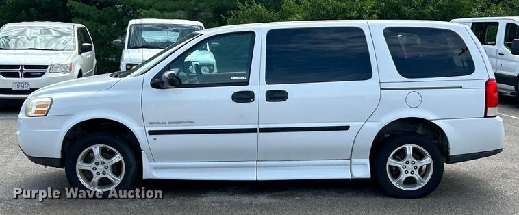 image for item EK4909 2008 Chevrolet  Uplander handicap accessible van