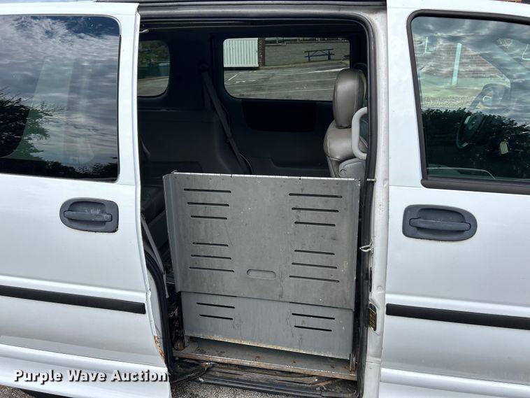 image for item EK4909 2008 Chevrolet  Uplander handicap accessible van