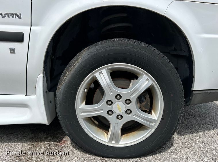 image for item EK4909 2008 Chevrolet  Uplander handicap accessible van