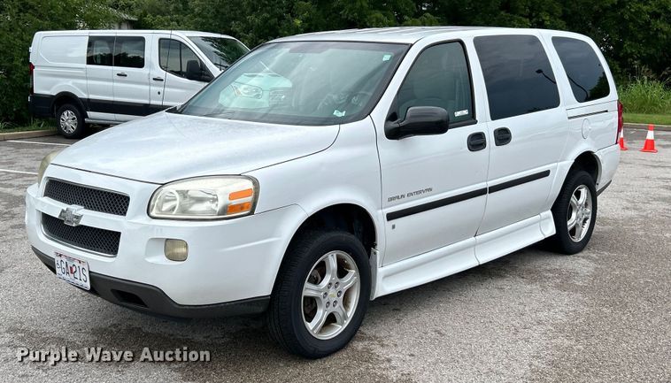 image for item EK4910 2008 Chevrolet  Uplander handicap accessible van