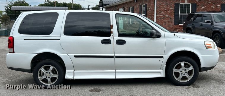 image for item EK4910 2008 Chevrolet  Uplander handicap accessible van