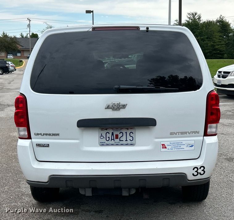image for item EK4910 2008 Chevrolet  Uplander handicap accessible van