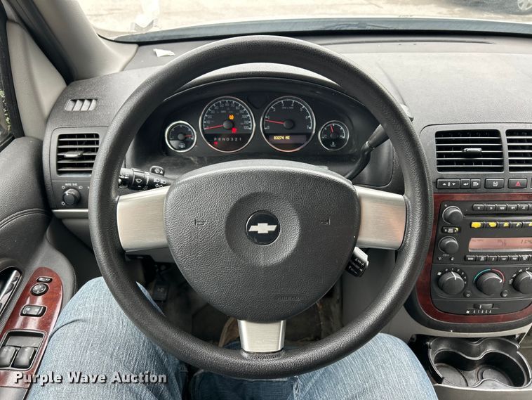 image for item EK4910 2008 Chevrolet  Uplander handicap accessible van