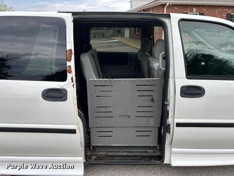 image for item EK4910 2008 Chevrolet  Uplander handicap accessible van