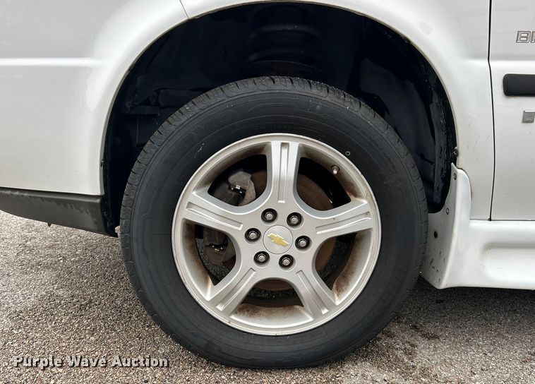 image for item EK4910 2008 Chevrolet  Uplander handicap accessible van