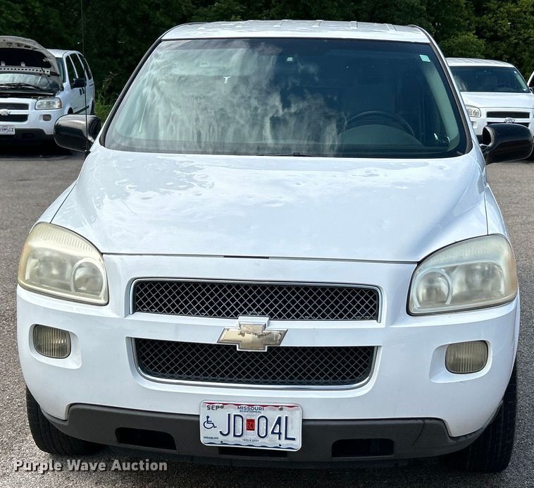 image for item EK4911 2008 Chevrolet  Uplander handicap accessible van