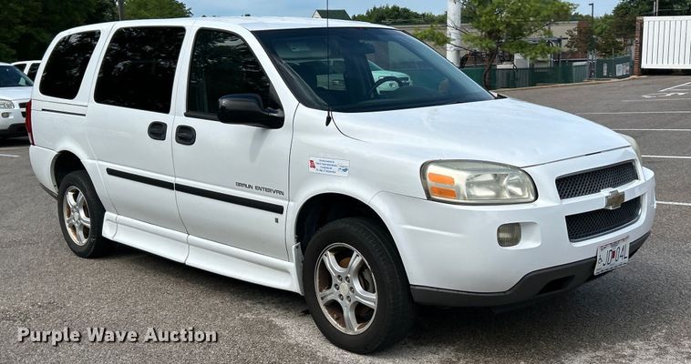 image for item EK4911 2008 Chevrolet  Uplander handicap accessible van