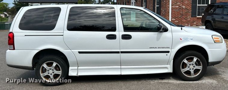 image for item EK4911 2008 Chevrolet  Uplander handicap accessible van