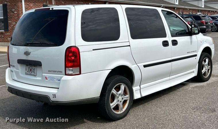image for item EK4911 2008 Chevrolet  Uplander handicap accessible van