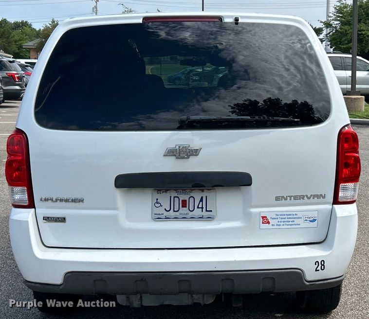 image for item EK4911 2008 Chevrolet  Uplander handicap accessible van