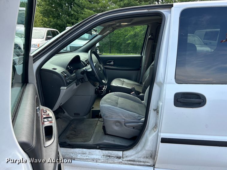 image for item EK4911 2008 Chevrolet  Uplander handicap accessible van