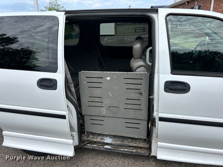 image for item EK4911 2008 Chevrolet  Uplander handicap accessible van