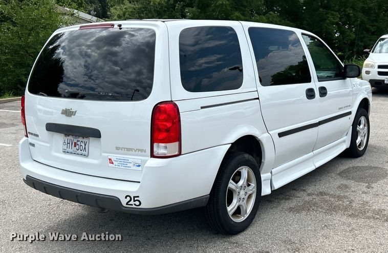 image for item EK4912 2008 Chevrolet  Uplander handicap accessible van